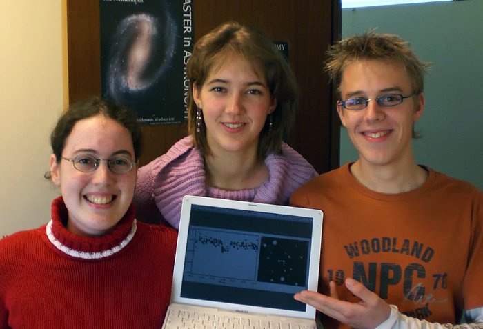 Estudiantes descubren un planeta