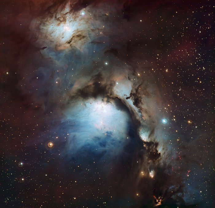 Messier 78: een reflectienevel in Orion