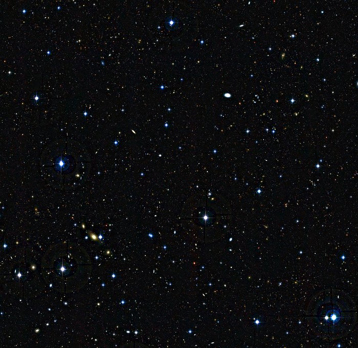Junge Galaxien im frühen Universum  (unbeschriftet)