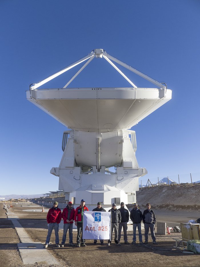 Poslední anténa pro observatoř ALMA