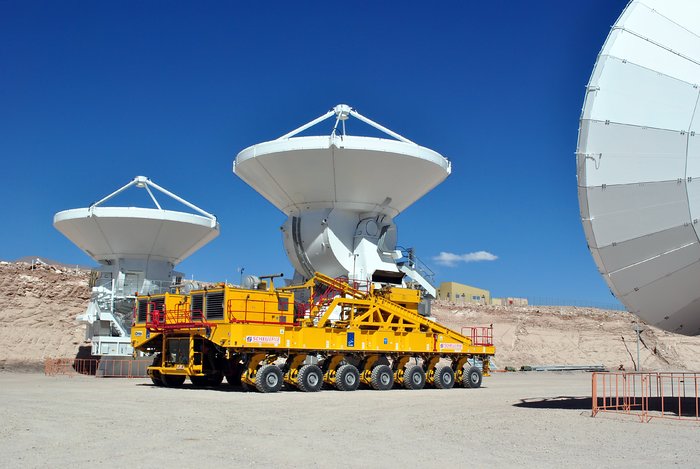 Die letzte ALMA-Antenne wurde an das Observatorium übergeben