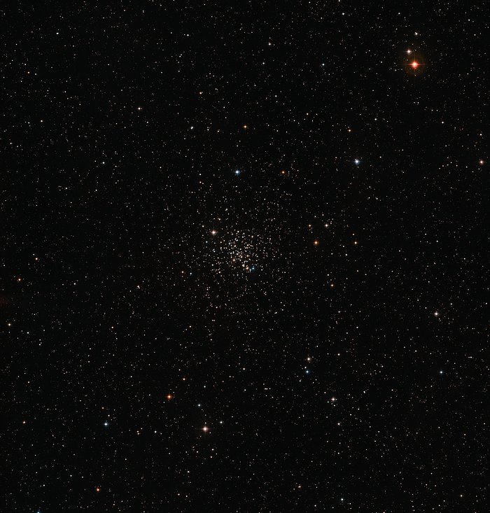 Vidvinkel billedet af stjernehoben Messier 67