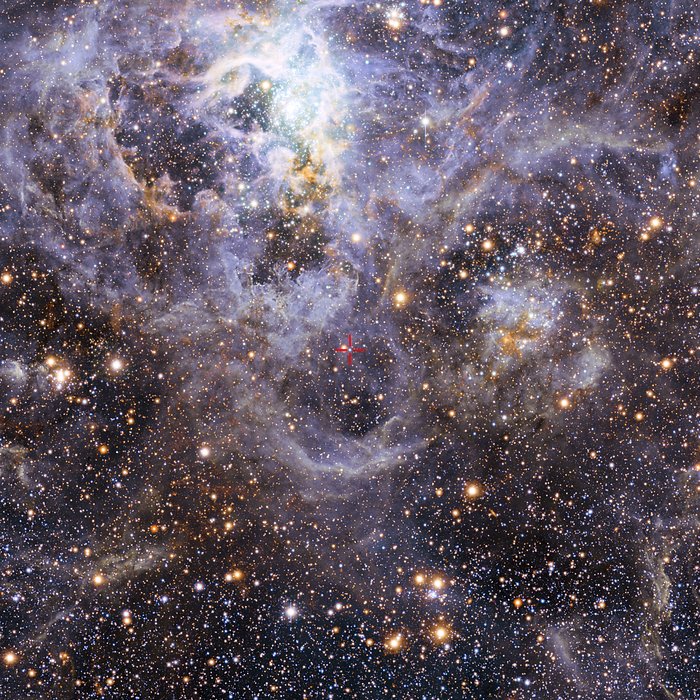 Location of VFTS 352 in the Large Magellanic Cloud