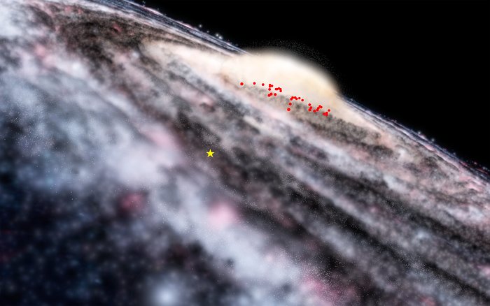 VISTA descubre un componente oculto de la Vía Láctea