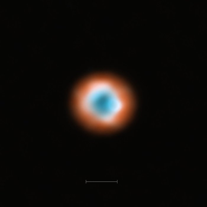 Immagine di ALMA del disco di transizione di DoAr 44