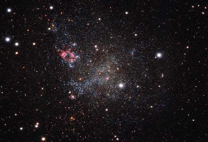 La galaxia enana IC 1613 