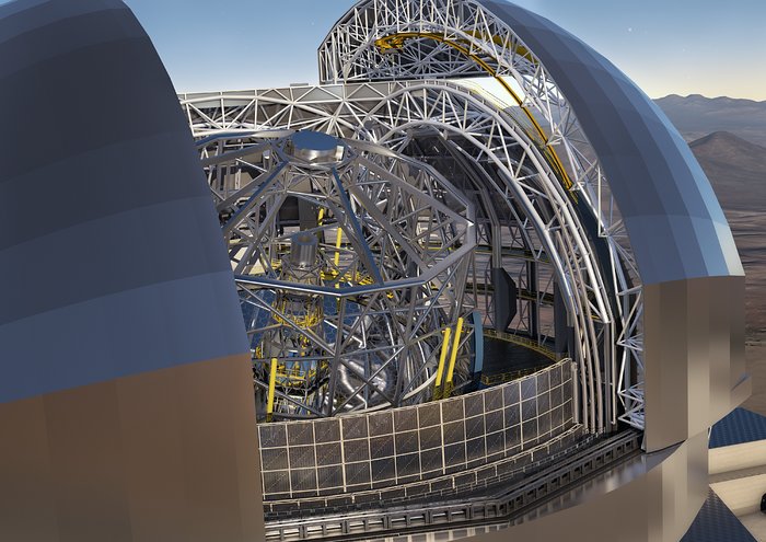 ESO signs largest ever ground-based astronomy contract for E-ELT dome and telescope structure