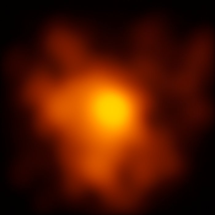 Hochauflösende Aufnahme von Eta Carinae