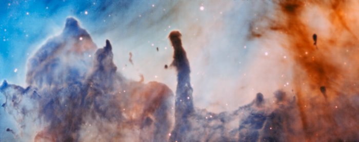 La región R44 en la nebulosa de Carina