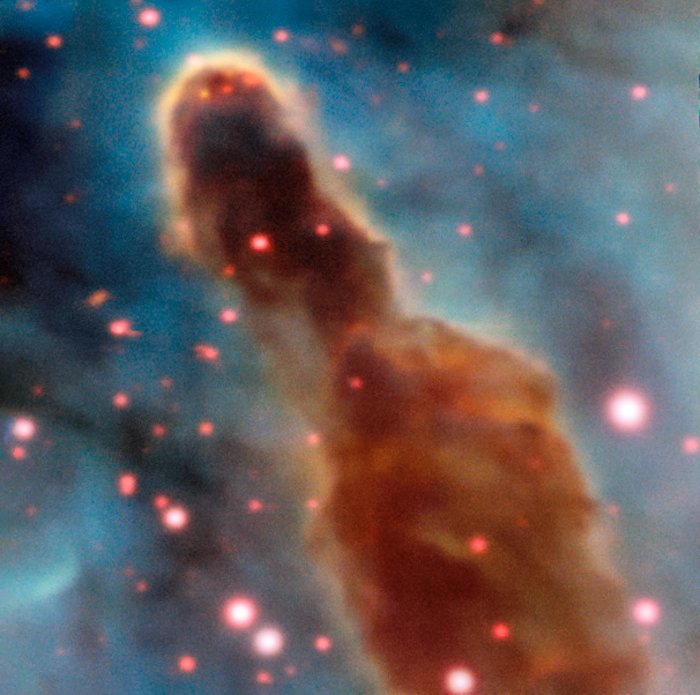La región R18 en la nebulosa de Carina