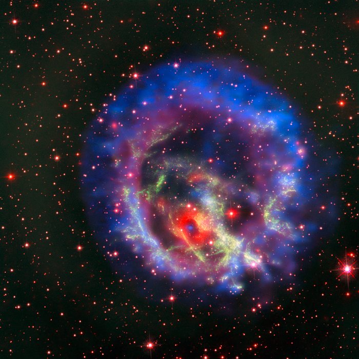Uma estrela de neutrões isolada na Pequena Nuvem de Magalhães