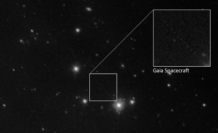 Gaia mapuje Galaxii i s pomocí ESO (s popisem)