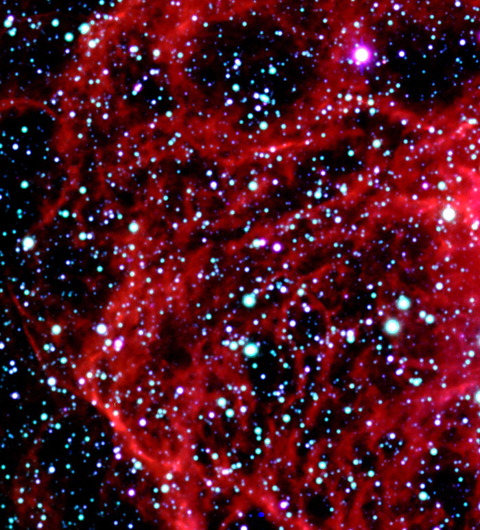 Detail of N70 in the Large Magellanic Cloud