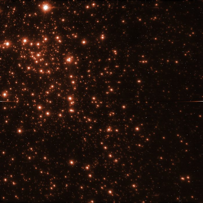 Raw image from the NACO instrument