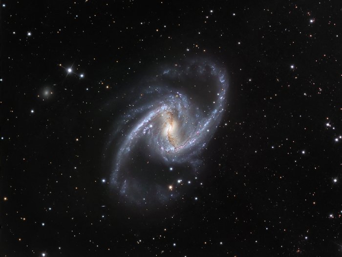 La gran galaxia espiral barrada