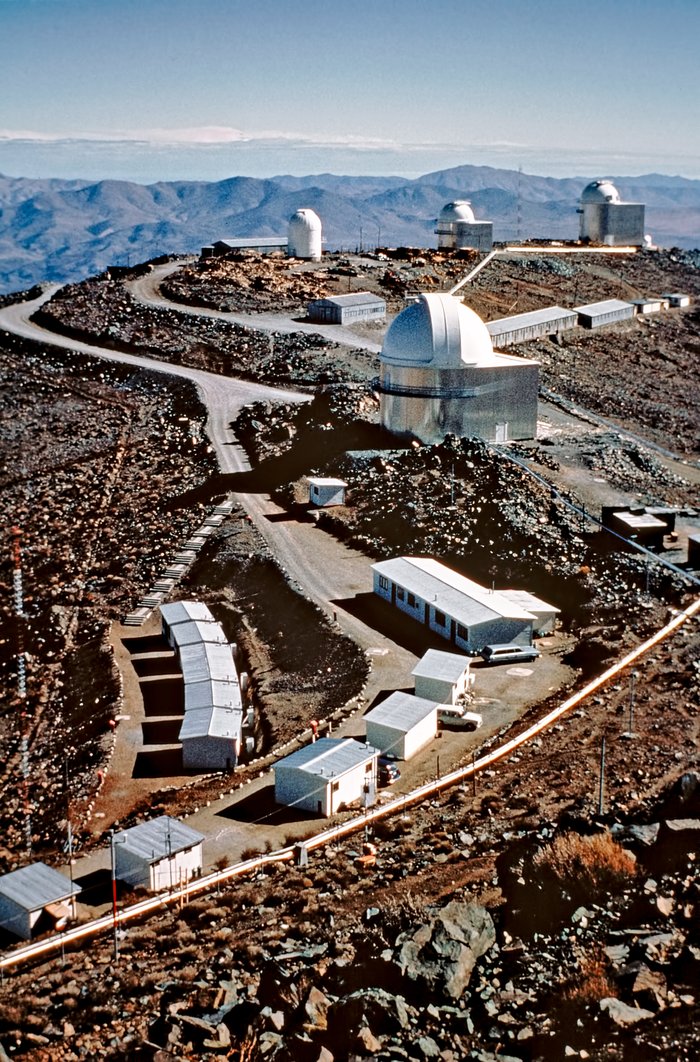 A window to the past — La Silla's transformation through time