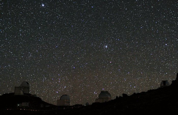 Dois caçadores de planetas capturados em La Silla