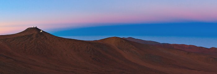 Paranal y la sombra de la Tierra