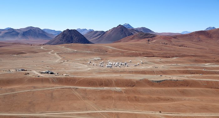 Wings for science fly over ALMA