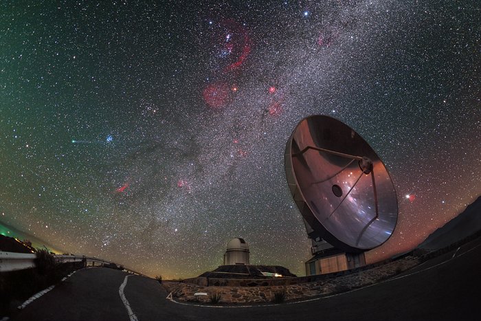 El cometa Lovejoy visita La Silla