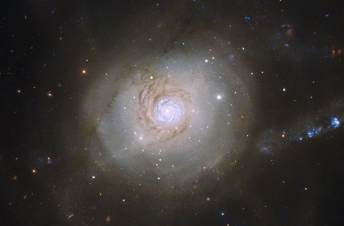 Opname van NGC 7252 met Hubble