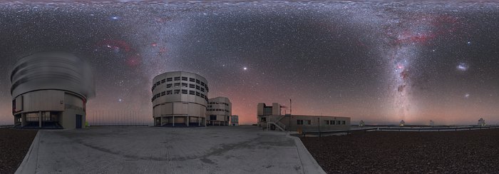 I due pilastri gemelli della Via Lattea