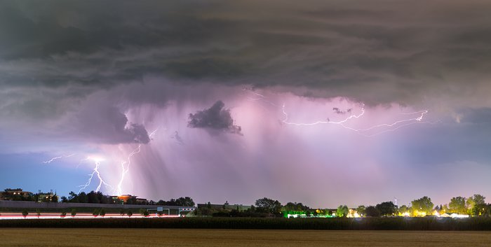 Lightning over Bavaria
