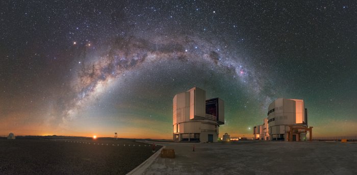 Un quatuor de télescopes