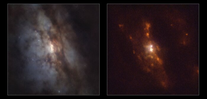 Nejbližší dvojice supermasivních černých děr pozorovaná instrumentem MUSE