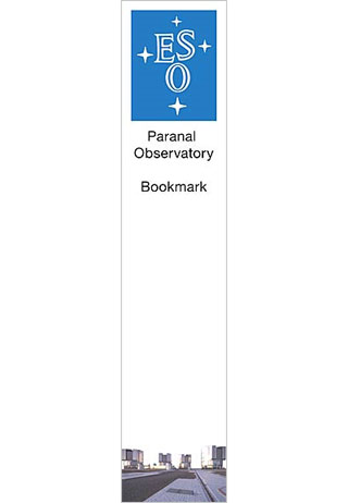 Paranal Observatory Bookmark 