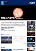 ESO — Bolle giganti sulla superficie di una gigante rossa — Photo Release eso1741it
