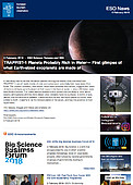 ESO — I pianeti di TRAPPIST-1 potrebbero essere ricchi d'acqua — Science Release eso1805it