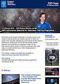 ESO — ESO-astronom udvalgt til astronauttræningsprogram — Science Release eso1807da