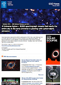 ESO — Un universo resplandeciente — Science Release eso1832es-cl