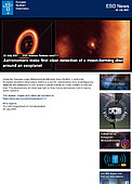 ESO — Erstmaliger eindeutiger Nachweis einer mondbildenden Scheibe um einen Exoplaneten — Science Release eso2111de-be