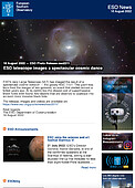 ESO — Un telescopio de ESO obtiene una imagen de una espectacular danza cósmica — Photo Release eso2211es-cl