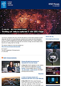 ESO — Mgławica niczym uśmiechnięty kot na nowym zdjęciu z ESO — Photo Release eso2309pl