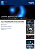 ESO — La plus lointaine détection du champ magnétique d'une galaxie — Science Release eso2316fr
