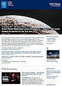 ESO Science Release eso1246fr-be - Pas d’atmosphère pour la planète naine Makémaké — Ce monde glacial lointain révèle ses secrets pour la première fois