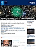 ESO Photo Release eso1317pl - Ulotna zielona bańka — VLT sfotografował mgławicę planetarną
