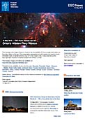 ESO Photo Release eso1321de - Das verborgene feurige Band des Orion