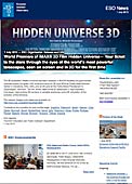 ESO Organisation Release eso1329pl - Światowa premiera filmu IMAX® 3D pt. Hidden Universe — Twoja podróż do gwiazd przez oczy najpotężniejszego teleskopu na świecie po raz pierwszy do obejrzenia w 3D