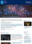 ESO — Eine farbenfrohe Versammlung von Sternen mittleren Alters — Photo Release eso1439de