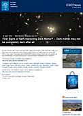 ESO — Har vi de første tegn på mørkt stof som vekselvirker med sig selv? — Science Release eso1514da