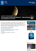 ESO — Det første spektrum i synligt lys af en exoplanet — Science Release eso1517da