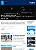 ESO — ALMA po raz pierwszy świadkiem powstawania galaktyk we wczesnym Wszechświecie — Science Release eso1530pl