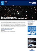 ESO — Lithium fra en eksploderende stjerne er målt for første gang — Science Release eso1531da