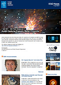 ESO — ALMA gelingt Aufnahme eines stellaren Feuerwerks — Photo Release eso1711de-be