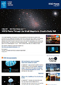ESO — VISTA gluurt door de stofsluier van de Kleine Magelhaense Wolk — Photo Release eso1714nl