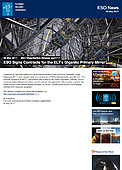 ESO — ESO firma i contratti per il gigantesco specchio primario di ELT — Organisation Release eso1717it